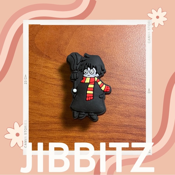🌸5/$10 Harry Potter Jibbit / Shoe Charm - Picture 1 of 1